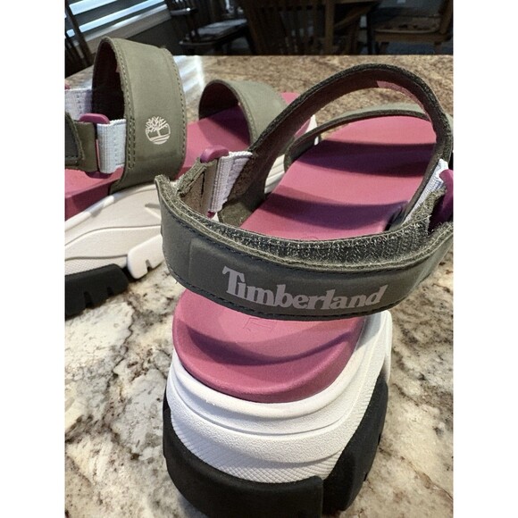 Timberland Adley Size 7.5 Women Platform Sandal - Picture 12 of 14